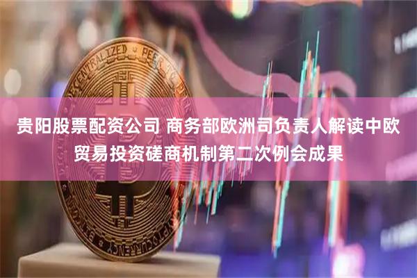 贵阳股票配资公司 商务部欧洲司负责人解读中欧贸易投资磋商机制第二次例会成果